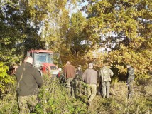 Demontaż elektrycznego pastucha