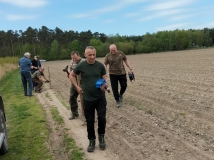 Grodzenie upraw kukurydzy