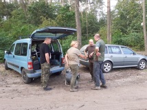 Grodzenie upraw kukurydzy