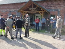 Naprawa pastucha elektrycznego, wykaszanie i oprysk