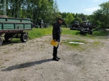Naprawa pastucha elektrycznego, wykaszanie i oprysk