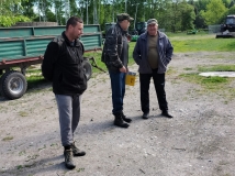 Naprawa pastucha elektrycznego, wykaszanie i oprysk