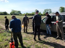 Naprawa pastucha elektrycznego, wykaszanie i oprysk
