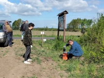 Naprawa pastucha elektrycznego, wykaszanie i oprysk