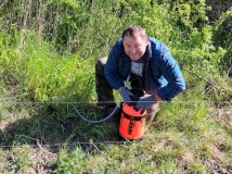 Naprawa pastucha elektrycznego, wykaszanie i oprysk