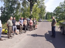 Naprawa pastucha elektrycznego, wykaszanie i oprysk