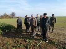 Obsiewanie pasów zaporowych