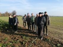 Obsiewanie pasów zaporowych