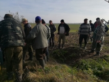 Obsiewanie pasów zaporowych