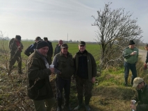 Obsiewanie pasów zaporowych